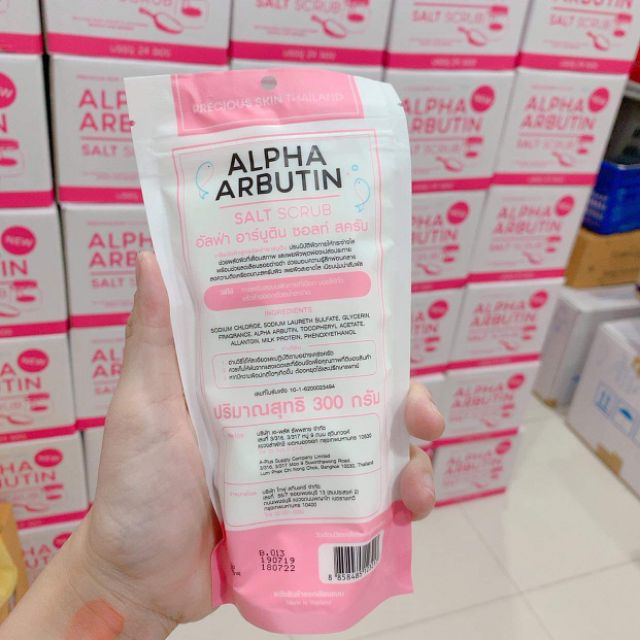 Muối Tẩy Tế Bào Chết Body Alpha Butin