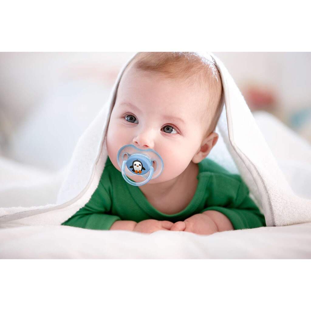 Ty ngậm Philips Avent cho bé 0-6 tháng. Sản xuất tại Anh