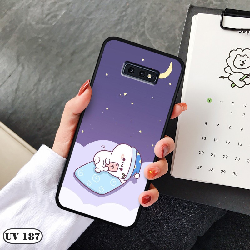 Ốp lưng nhám Samsung Galaxy S10E in hình
