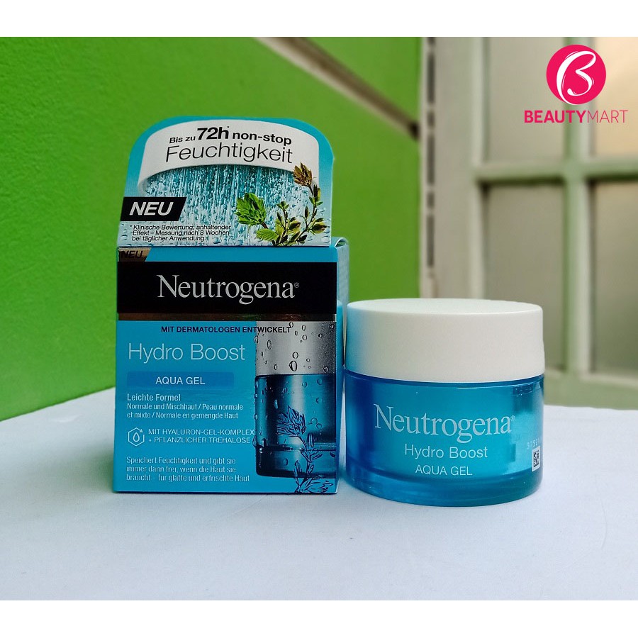 Kem dưỡng ẩm cho da dầu Neutrogena Aqua Gel 50ml chính hãng Pháp - BeautyMart