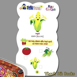 Gấu Con Thông Minh - Rau, Củ, Quả