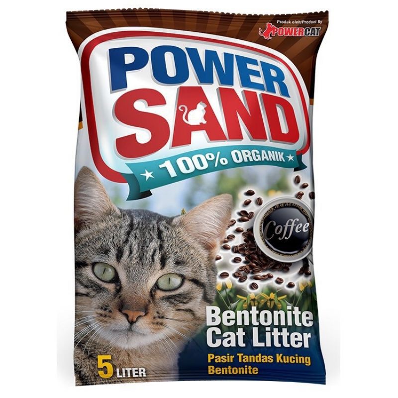 Cát vệ sinh cho mèo POWER SAND 5L