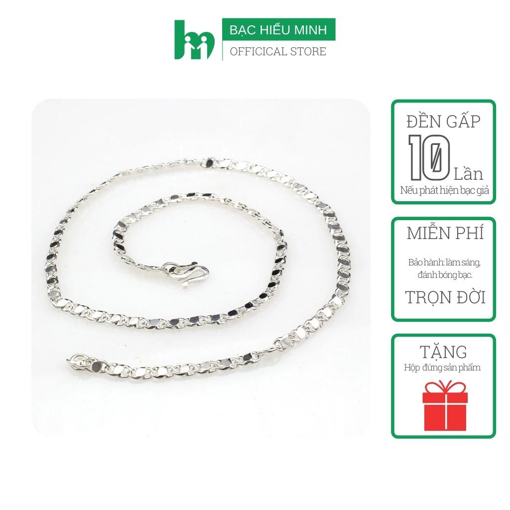 Dây Chuyền Trẻ Em Bạc Hiểu Minh DTE039 - Bảo Hành Vĩnh Viễn ( Hàng Chính Hãng )