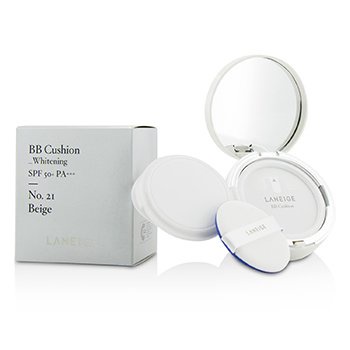 Phấn Nước dưỡng trắng Laneige BB Cushion Whitening kèm lõi phụ SPF 50+/ PA+++ - CHÍNH HÃNG HONGS BEAUTY