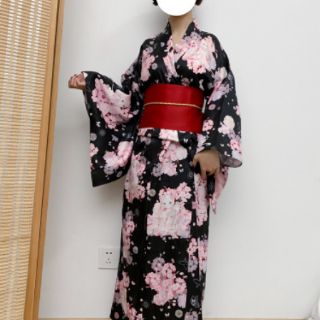[ORDER] Set Yukata Đào Hoa Miêu Miêu