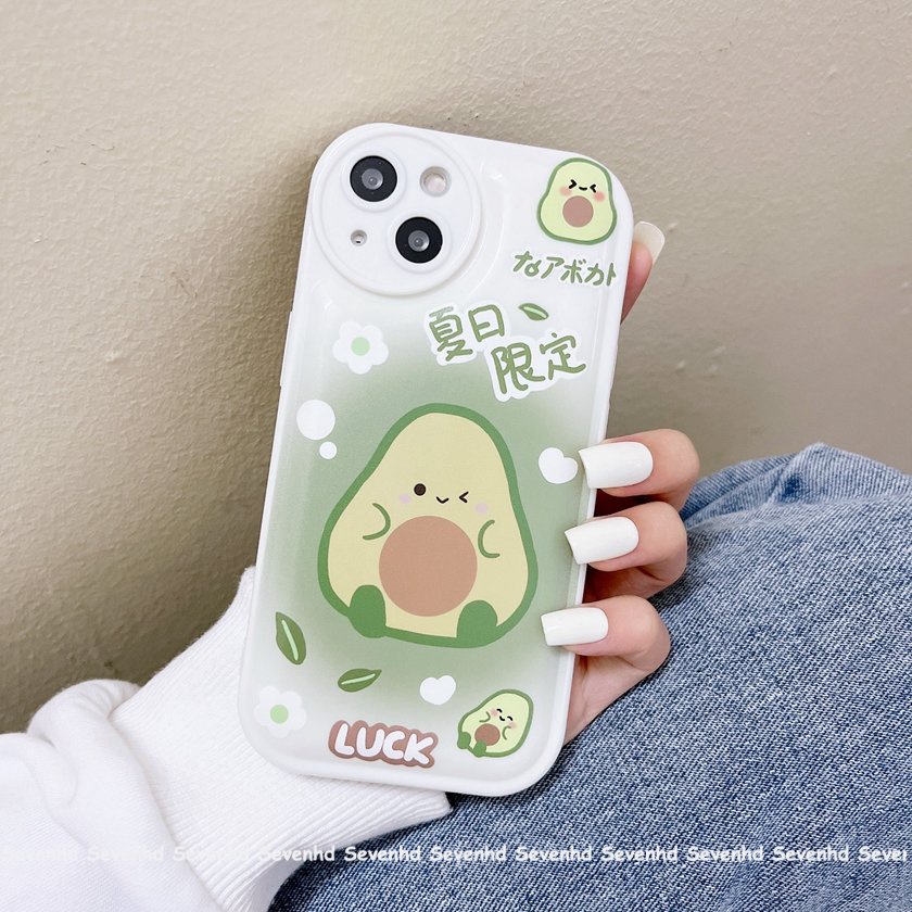 Ốp Điện Thoại Mềm Hình Quái Vật Mắt To Có Đệm Khí Cho iPhone 14 13 12 11 Pro Max X XR Xs Max 8 7 6 6s Plus SE 2020