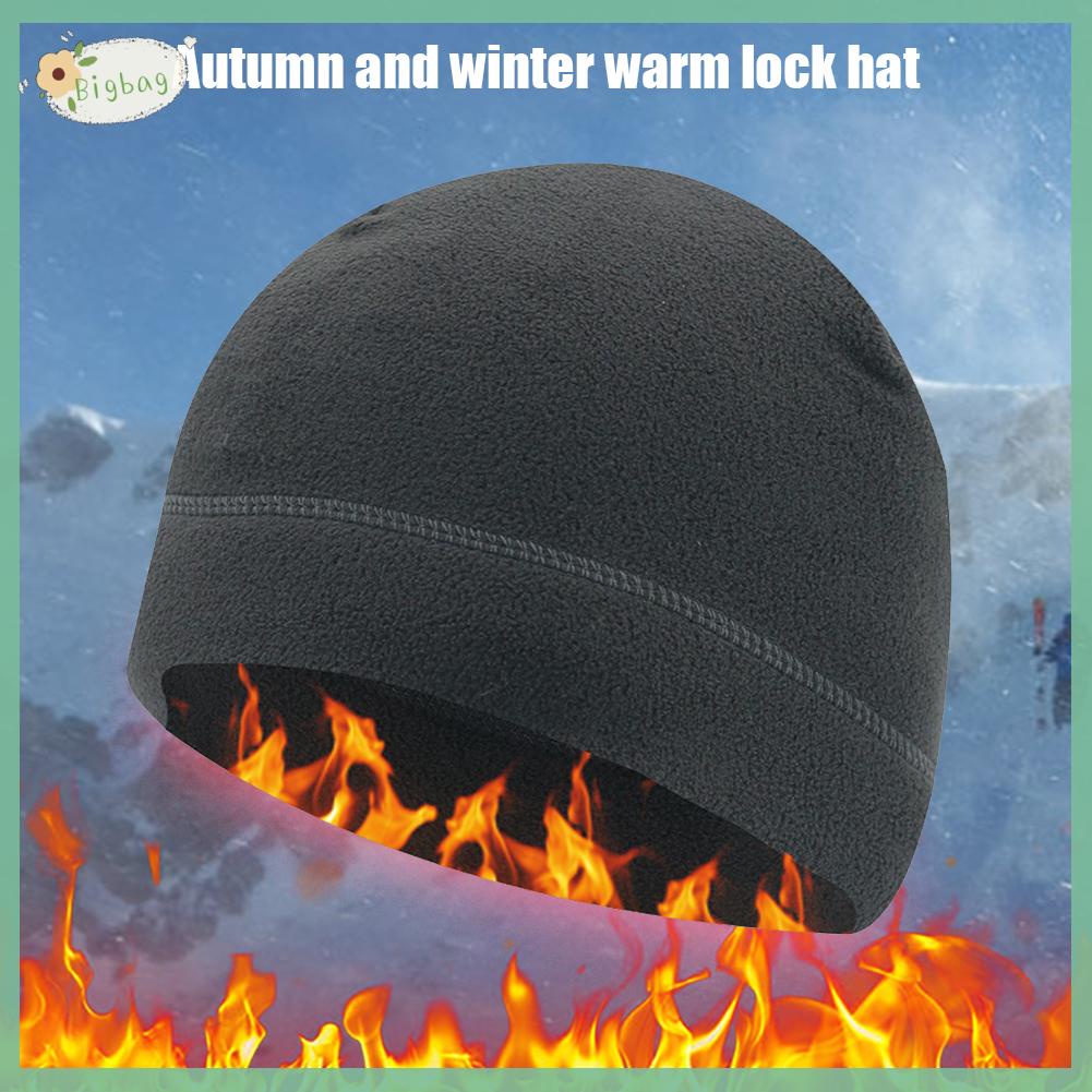 Mũ trùm đầu vải lông cừu chống gió giữ ấm mùa đông thời trang thể thao ngoài trời dành cho cả nam và nữ
