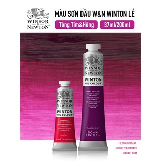 [Tồng hồng-tím] Sơn dầu WINSOR & NEWTON WINTON - tuýp 37ml/200ml