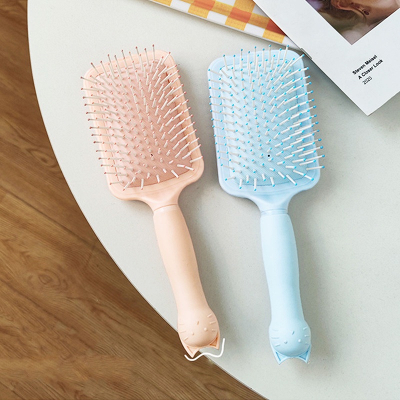 Lược Chải Tóc Ướt Và Khô Hình Oval Tiện Dụng Mang Theo Du Lịch Cho Nữ