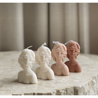 Nến Decor Cô gái , Trang trí nhà cửa