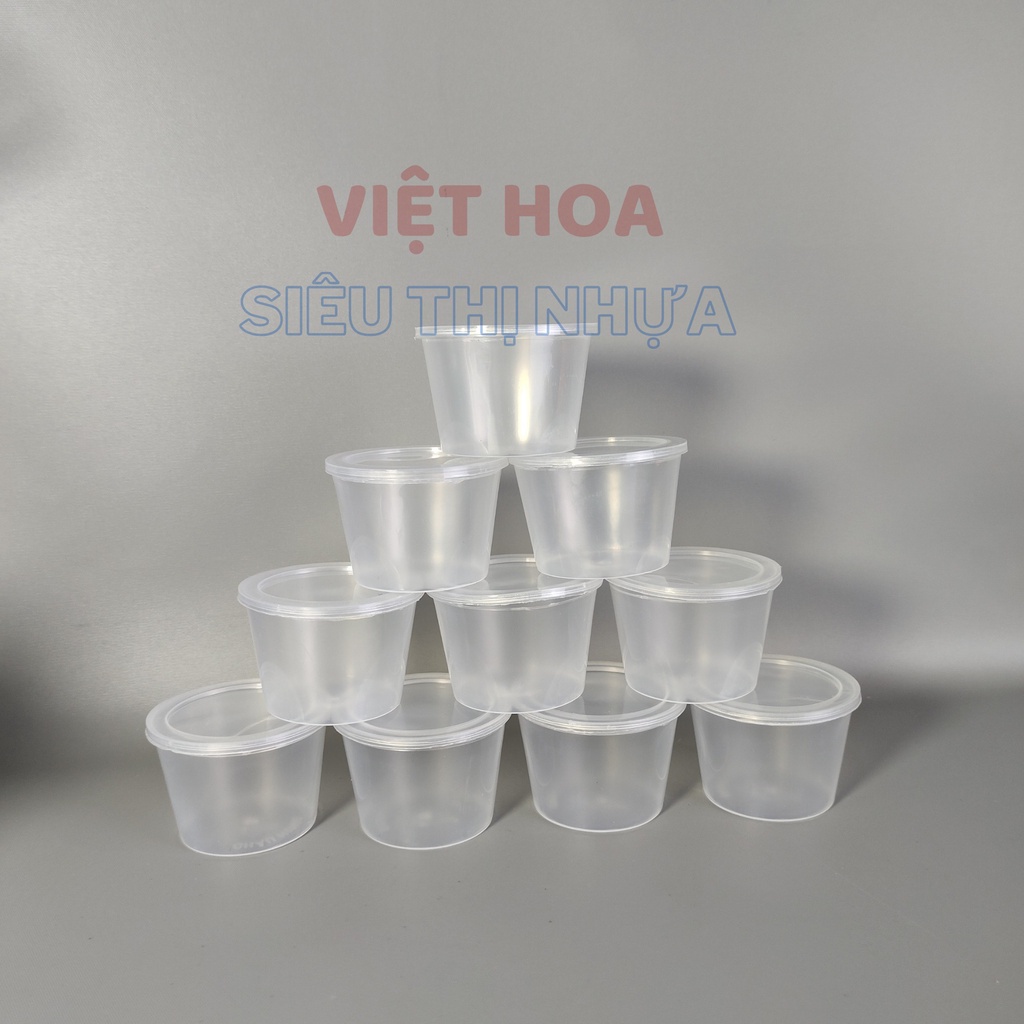 SET 10 HỦ BÁNH FLAN, HỦ NƯỚC SỐT CHẤM