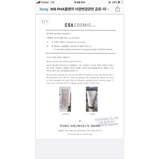 SỮA RỬA MẶT CÂN BẰNG DA PHA 5.5 pH Blancing PHA Cleansing Foam 130ml