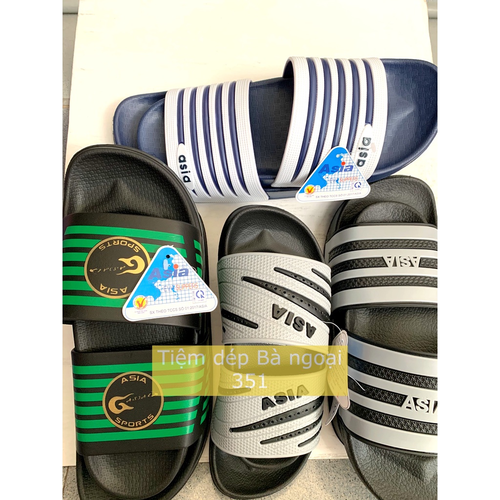 [HÀNG ASIA - CHÍNH HÃNG] Dép sọc quai ngang Asia - Hàng chính hãng - chuẩn size