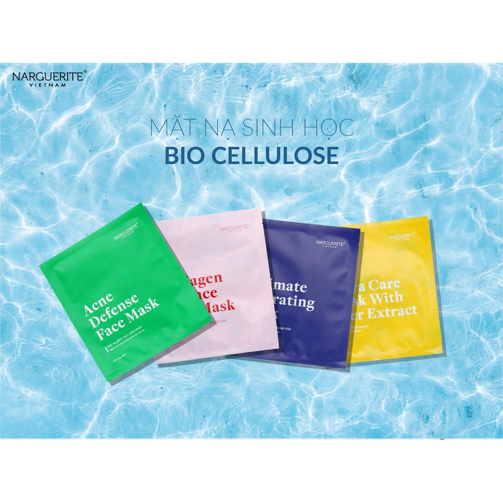 MẶT NẠ DƯỠNG DA NARGUERITE  BIO CELLULOSE (23gr)