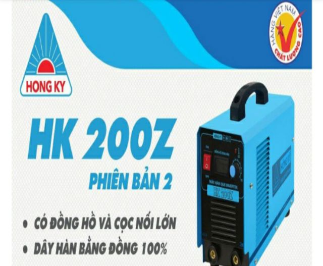 Máy Hàn Que Điện Tử Hồng Ký Hk 200Z