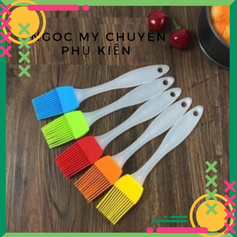 Cọ Chổi Silicon Quét Dầu, Tẩm Ướp Gia Vị - Chổi Silicone Phết, Quét Bơ Làm Bánh