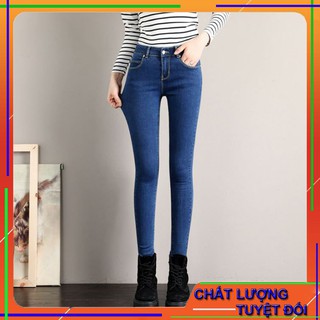 Quần jean nữ 💖freeship💥 quần bò nữ dáng ôm co giãn 3 màu