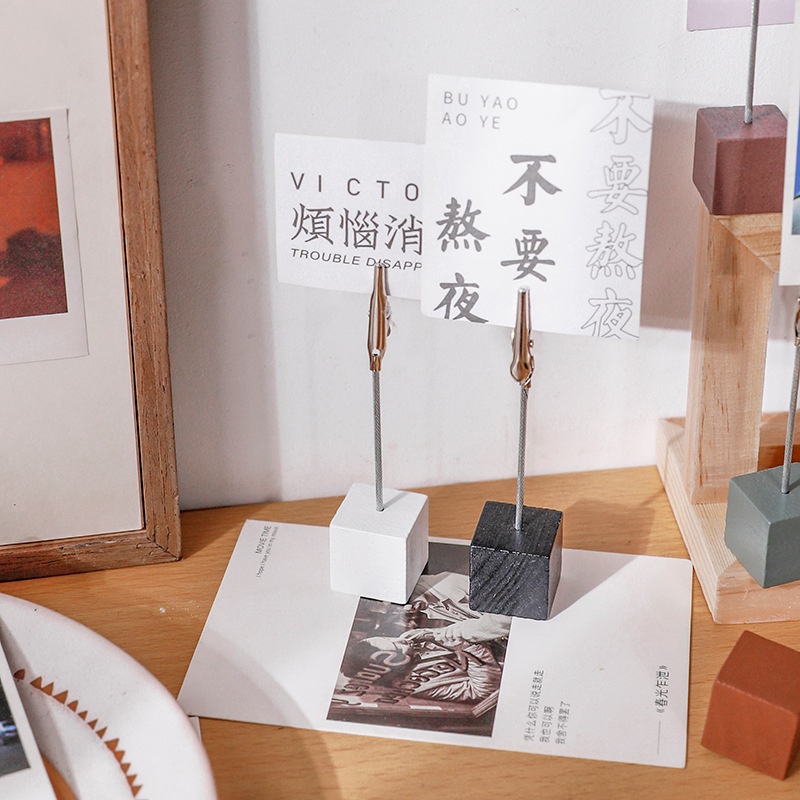 Kẹp Đứng Hình Ngôi Sao Nhiều Màu Dễ Thương HGJ224 Dùng Để Kẹp Ảnh Trang Trí Phòng