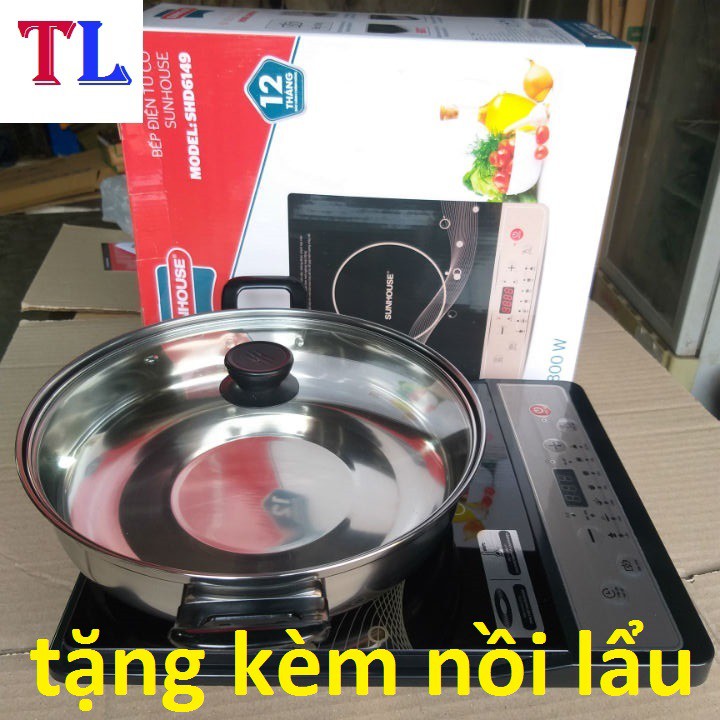 Bếp điện từ đơn Sunhouse SHD6149 chính hãng giá tốt