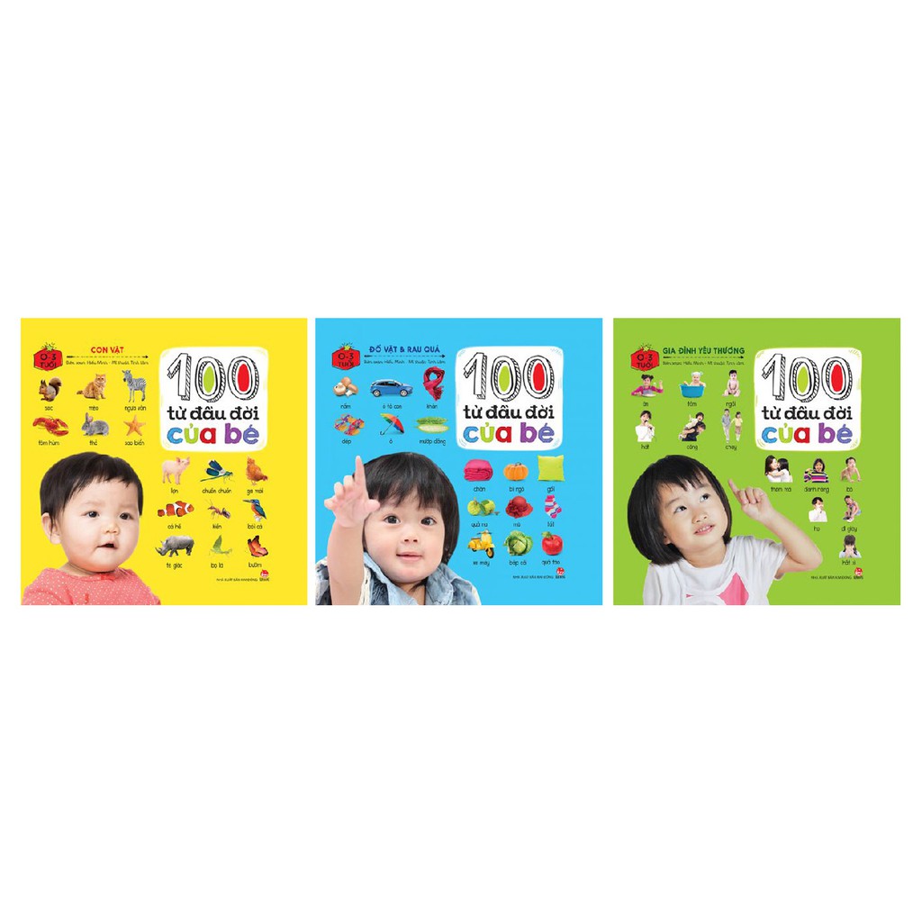 Sách - 100 Từ Đầu Đời Của Bé