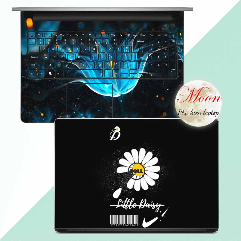 [HOA 4] Skin Laptop - Dán Máy Tính Đủ Các Dòng Hình Hoa Cúc Trend