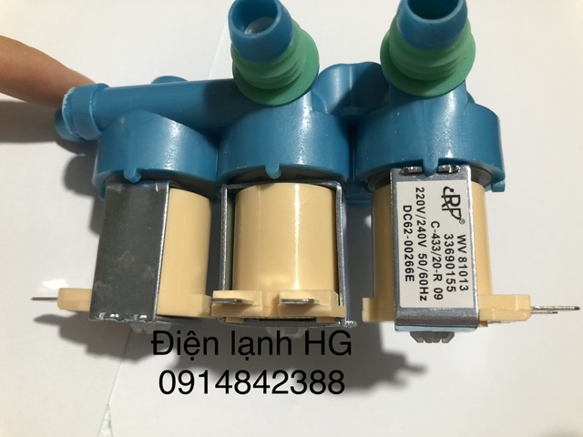 Van cấp nước ba máy giặt samsung