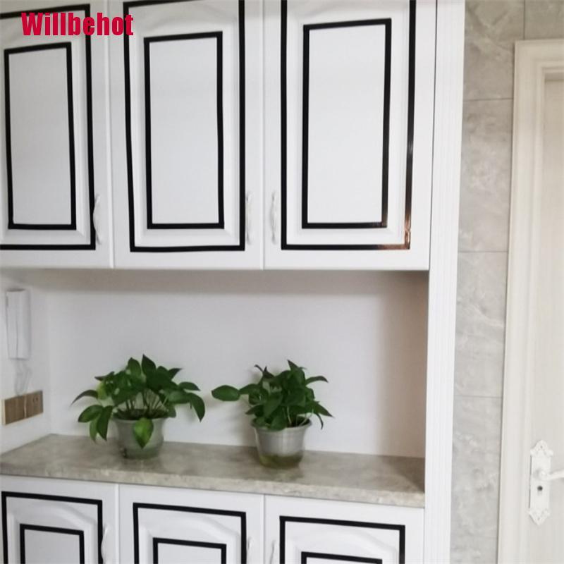 Miếng Dán Tường Trang Trí Màu Vàng / Bạc / Đen