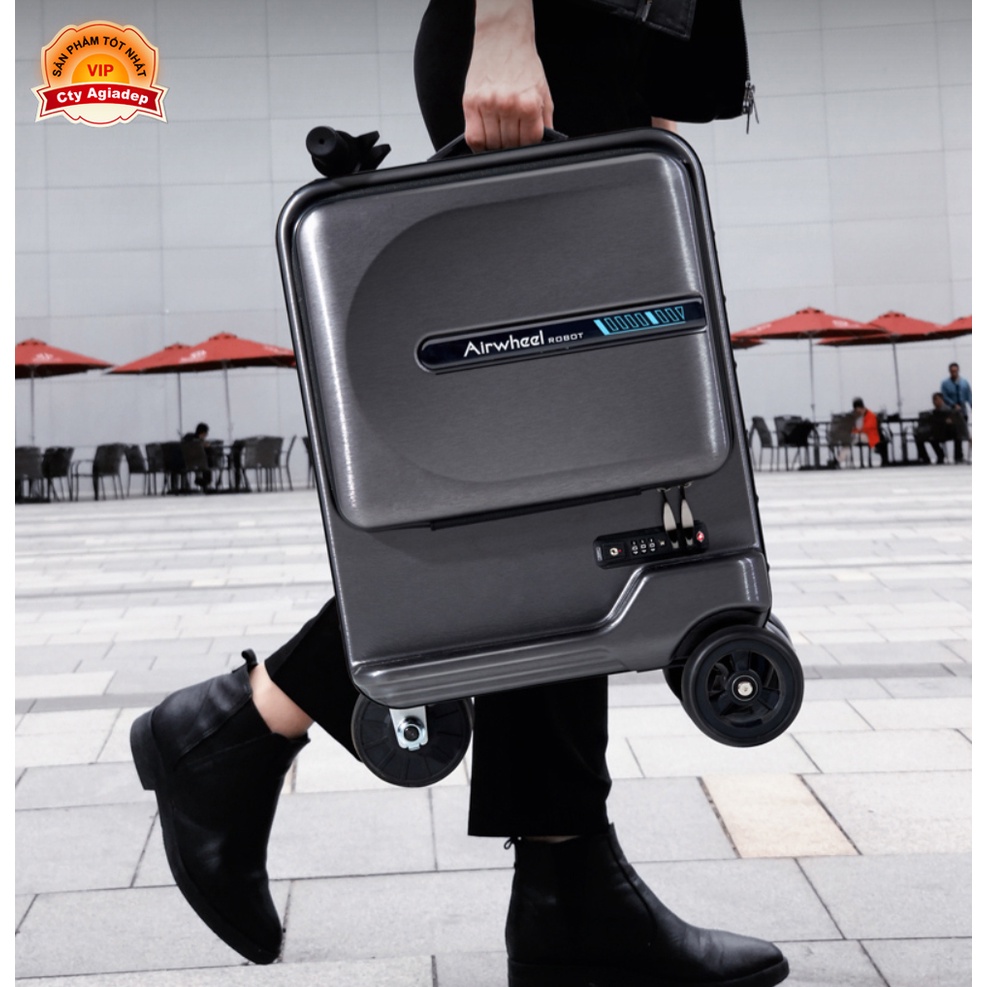 Vali thông minh Airwheel cao cấp có thể ngồi lái được - Hàng Nhà giàu