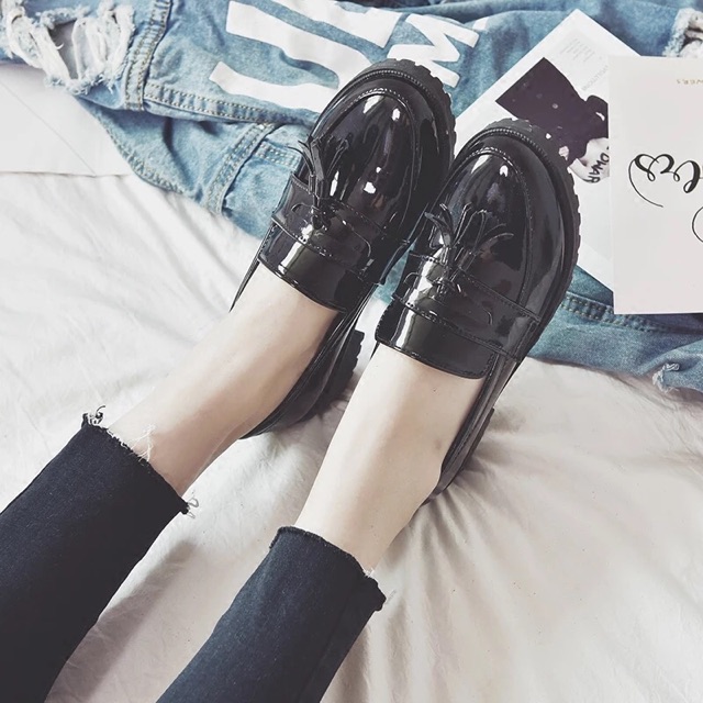 Giày bệt oxford tua rua  ( có thể tháo rời ) | BigBuy360 - bigbuy360.vn