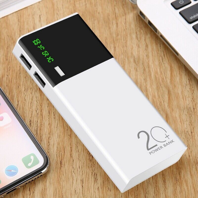 Sạc dự phòng 20000mAh 2 Cổng Hỗ Trợ Sạc Nhanh ( Bảo Hành 12 Tháng ) HOT