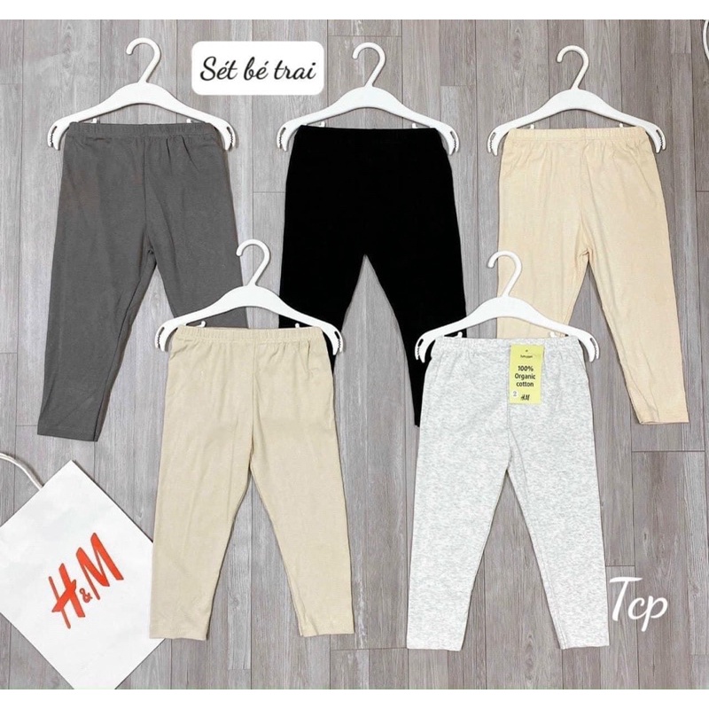 SET 5 QUẦN LEGGING HM CHO BÉ (lẻ 1c) COMBO 5c 165k