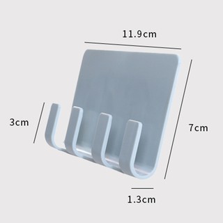Paste Bracket Storage Rack Charger Holder Stand Bathroom Hanging Hook Holder