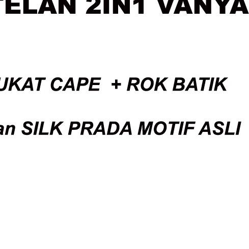 ✵ Cape Vanya Bộ Áo Kiểu Tay (5 Wrn) + Chân Váy Prada Cotton Lấp Lánh | BigBuy360 - bigbuy360.vn