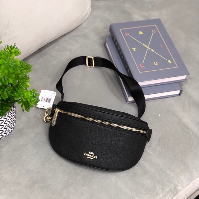 🆘RẺ VÔ ĐỊCH🆘Túi Coach bao tử da thật