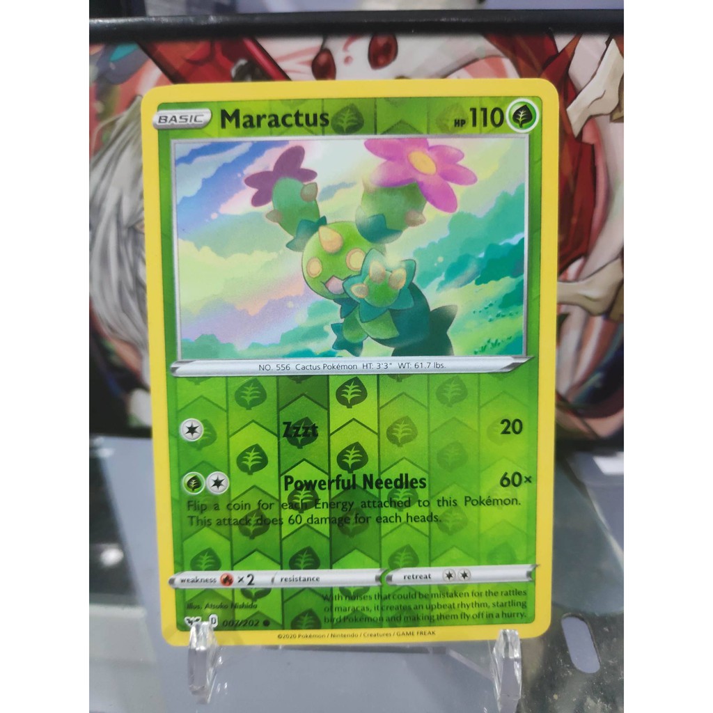 [ Dưa Hấu Yugioh ] Lá bài thẻ bài Pokemon Maractus