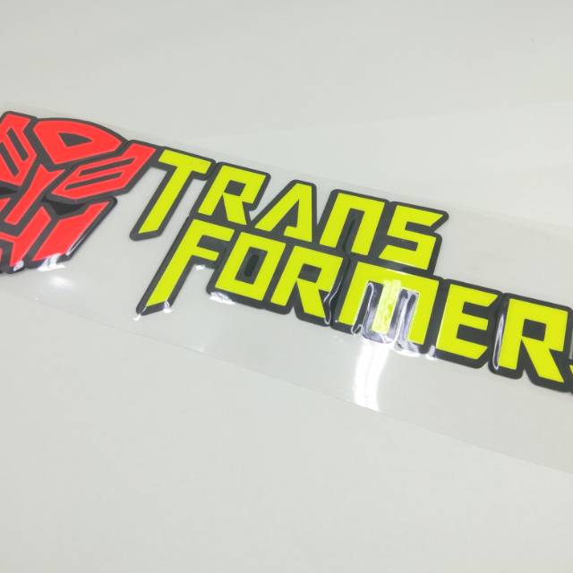 Transformers Sticker Dán Trang Trí Hình Logo Transformer Độc Đáo