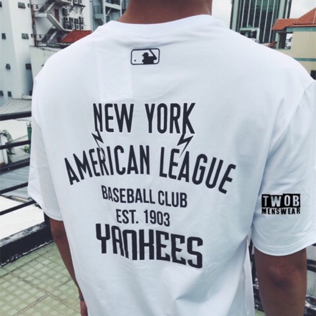 Áo Thun Unisex NY MLB VNXK Cao Cấp