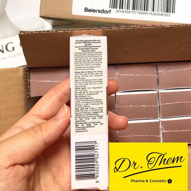 Giảm Thâm Nám Eucerin Spotless Brightening Spot Corrector 5ml - Serum Dạng Bút Chấm, Chàm, Đốm Nâu | BigBuy360 - bigbuy360.vn