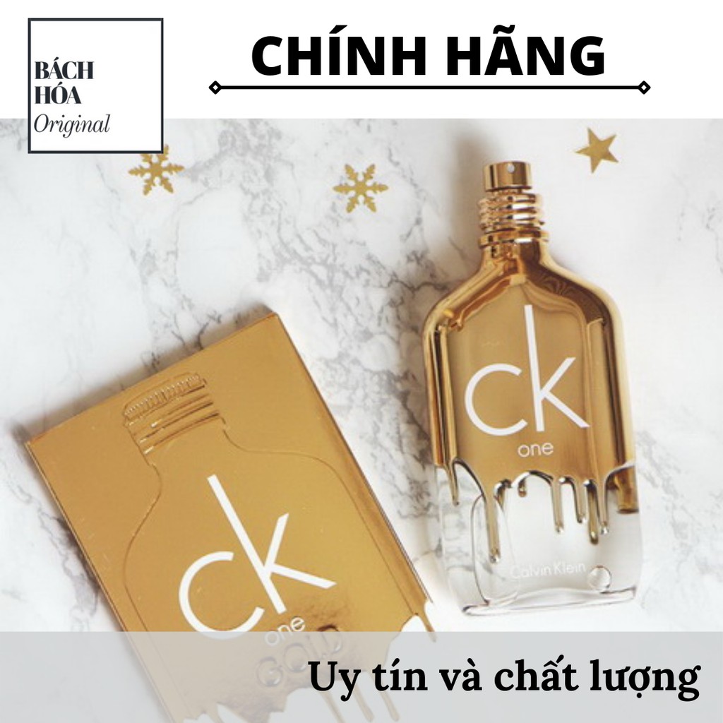 [Chính hãng] Nước hoa Calvin Klein CK ONE GOLD 100ml - FULL SEAL