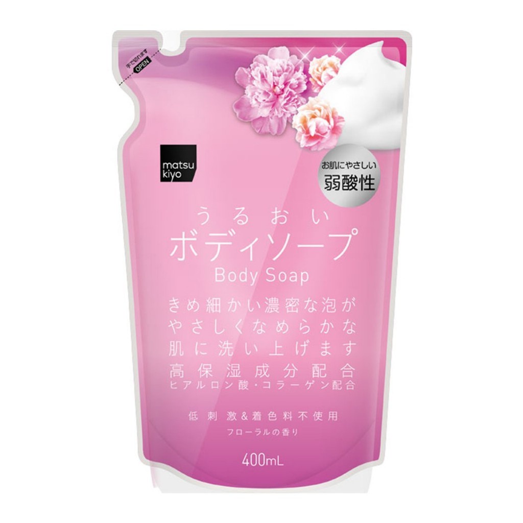 Sữa tắm dưỡng ẩm hương hoa matsukiyo túi 400ml