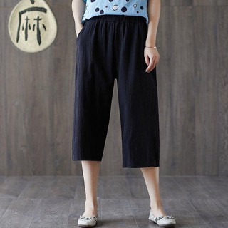 Quần Linen Lửng M.an.go