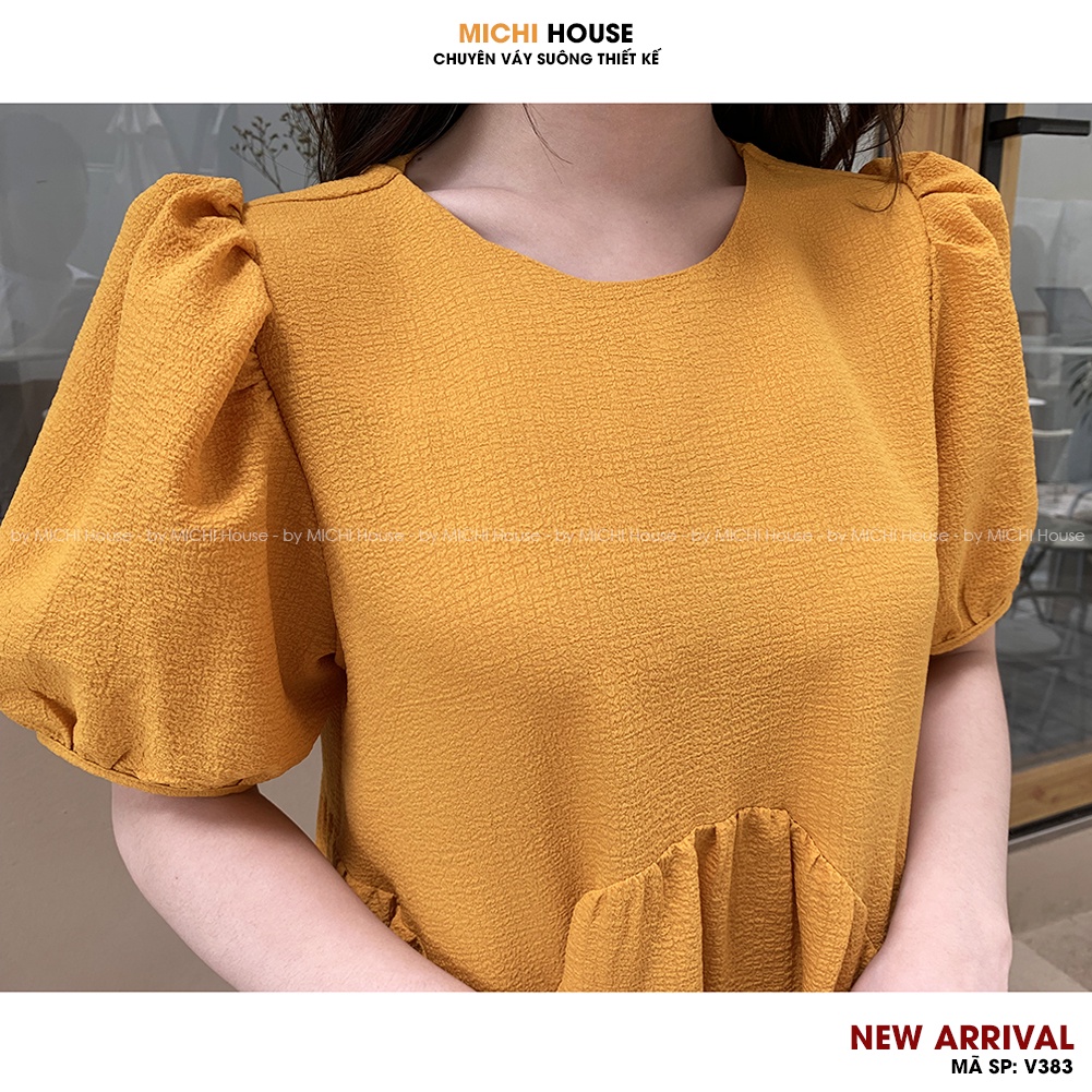 Đầm Babydoll Dáng Suông Dài MICHI House V383 Váy Xuông Chất Xốp Mát Freesize Dễ Mặc Xinh | BigBuy360 - bigbuy360.vn