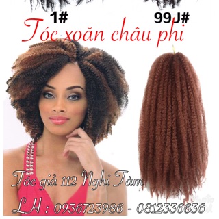 Tóc nối xù châu phi