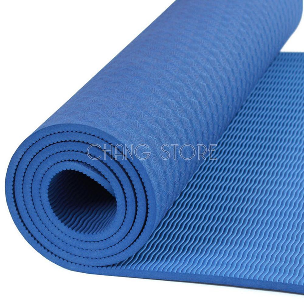 Thảm tập yoga𝙃𝘼̀𝙉𝙂 𝙇𝙊𝘼̣𝙄 𝟭 2 Lớp Cao Su Non Dày, Êm Chống Trơn Trượt