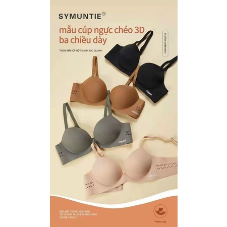 Áo ngực nữ 💥 CAO CẤP 💥 Áo Lót Su Đúc SYMUNTE nâng ngực tạo khe, không gây khó chịu khi mặc | BigBuy360 - bigbuy360.vn
