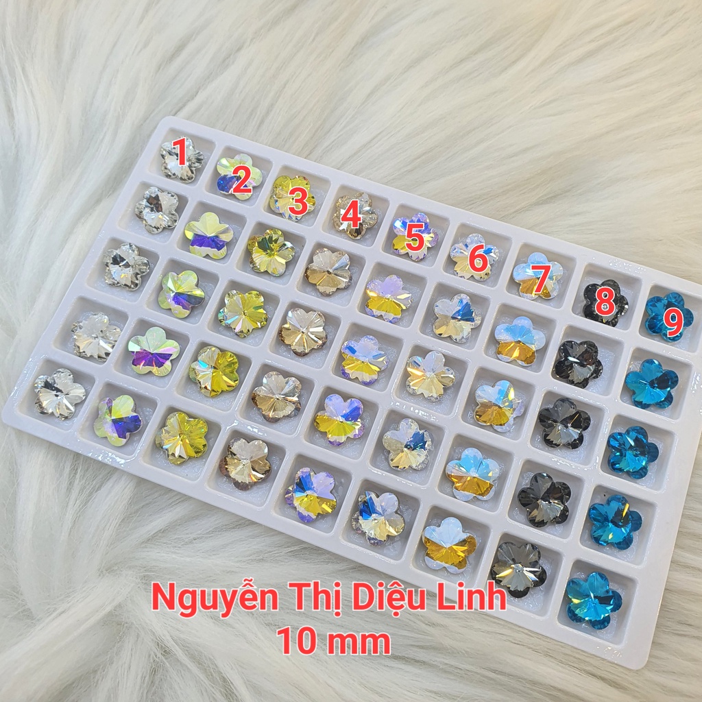 Đá khối bông hoa 10mm