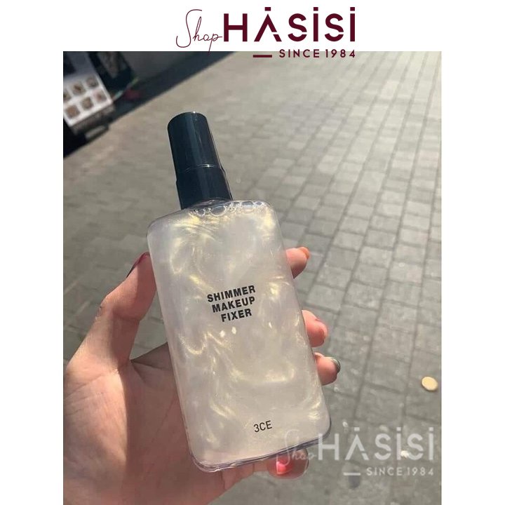 Xịt Khoáng Khóa Nền 3CE - Stylenanda Shimmer Makeup Fixer 95ml
