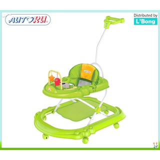 Xe tập đi hình con thú - Có nhạc, Cây đẩy và Lót chân