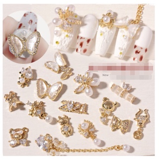 Mã charm nơ trang trí nail đồng giá 4k