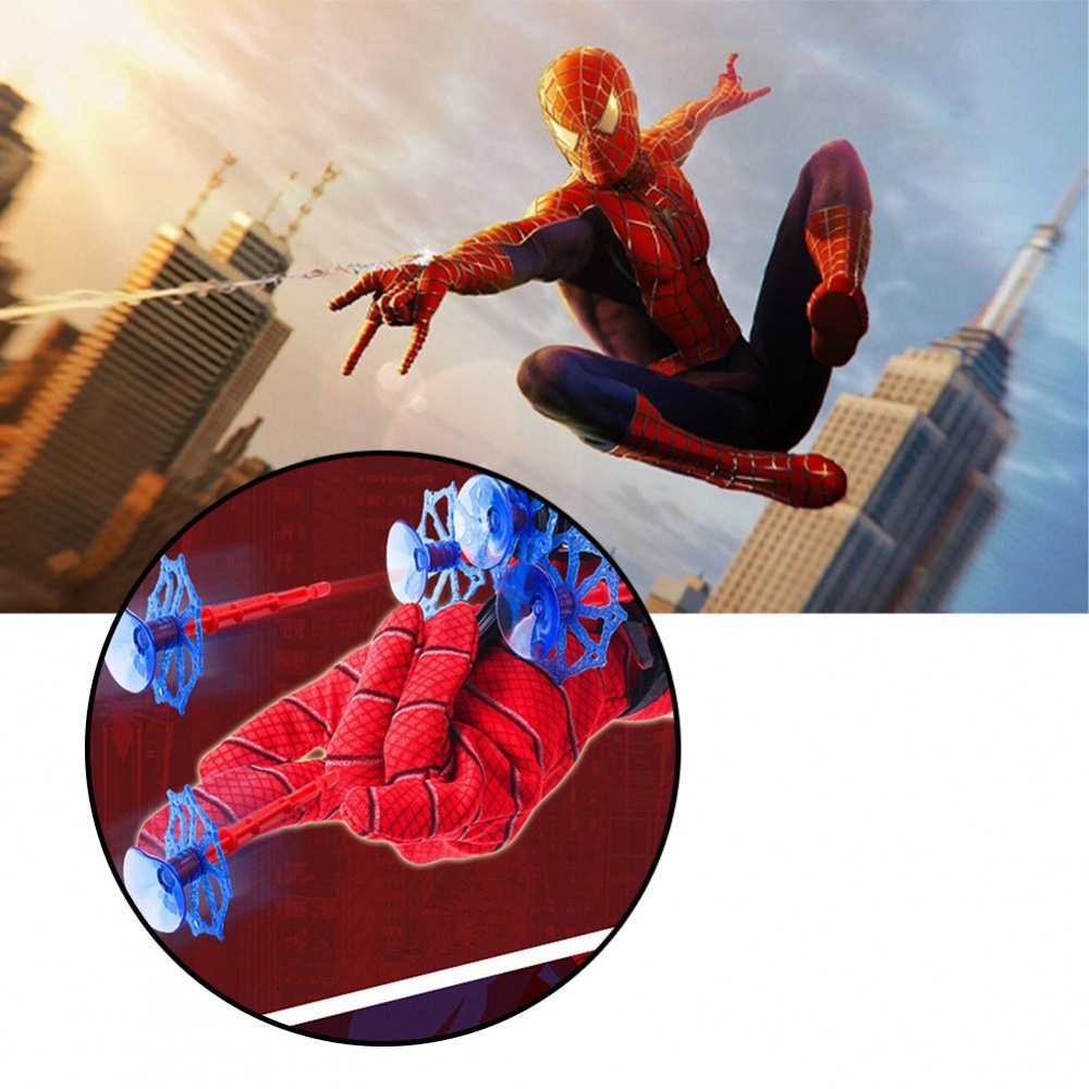 Role-playing Đồ chơi/ trò chơi người nhện/ Web Launcher với găng tay/ đồ chơi cho trẻ em
